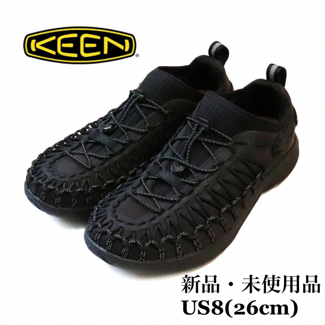 KEEN キーン UNEEK SNK ユニーク スニーカー ブラック サンダル