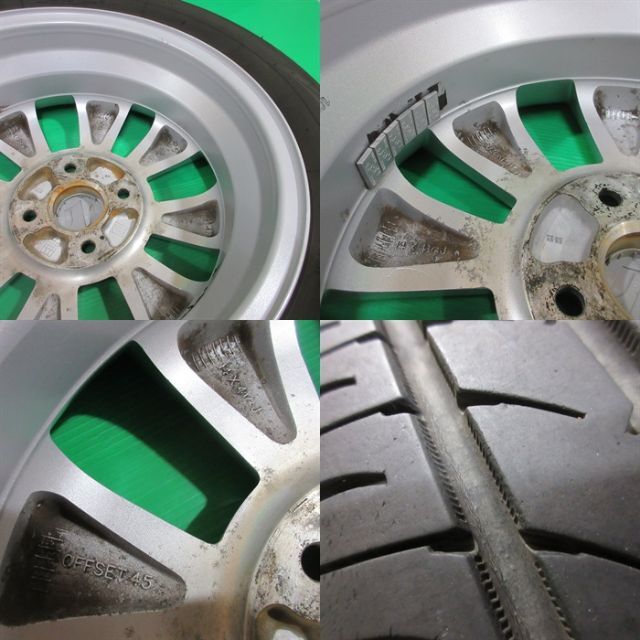 ワゴンR純正 155/65R14 2020年バリ山夏タイヤ スペーシア アルト-