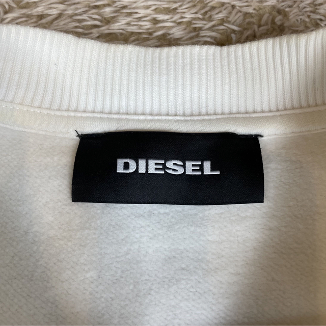 【人気】DIESEL フロントロゴ オーバーサイズ スウェット