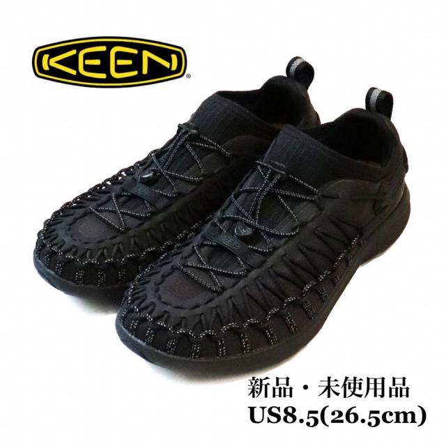 KEEN キーン UNEEK SNK ユニーク スニーカー ブラック サンダル