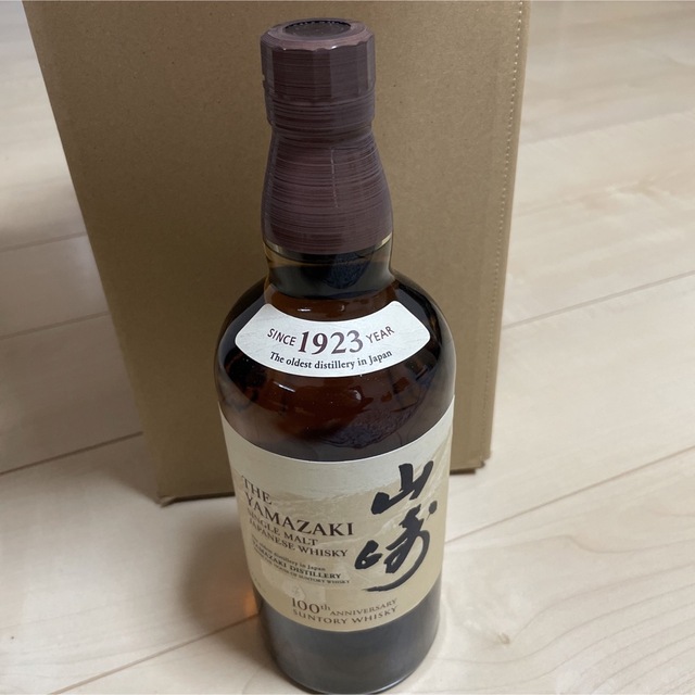 サントリー 山崎 シングルモルト ウイスキー 43度 700ml 100周年 全国