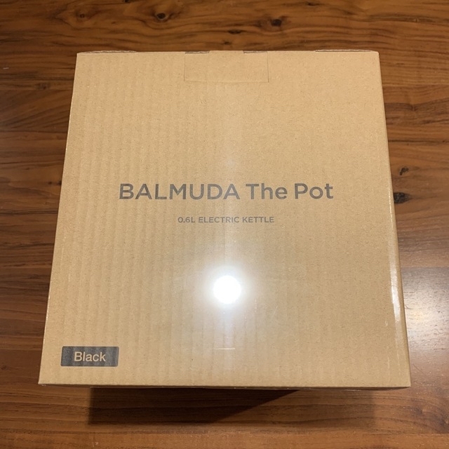 100%品質保証 BALMUDA The Pot ブラック K07A-BK 電気ケトル www.win
