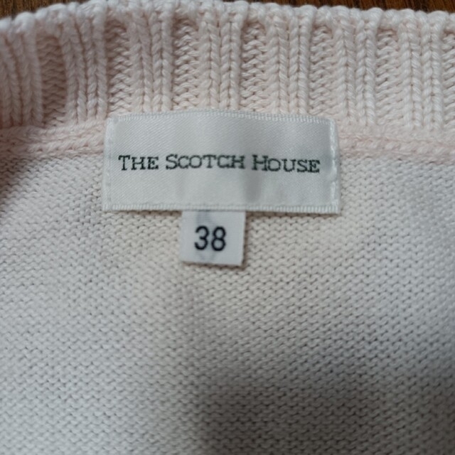 THE SCOTCH HOUSE(ザスコッチハウス)のスコッチハウス　コットンベスト レディースのトップス(ベスト/ジレ)の商品写真