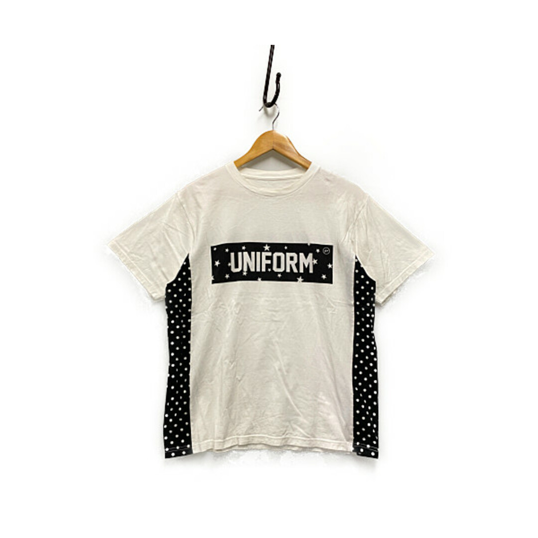 uniform experiment(ユニフォームエクスペリメント)のUNIFORM EXPERIMENT ユニフォームエクスペリメント 16SS 半袖Ｔシャツ ホワイト サイズ2 正規品 / B10 メンズのトップス(Tシャツ/カットソー(半袖/袖なし))の商品写真