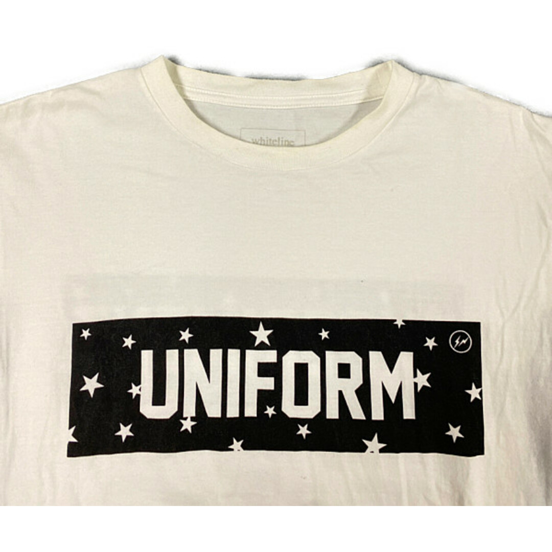 uniform experiment(ユニフォームエクスペリメント)のUNIFORM EXPERIMENT ユニフォームエクスペリメント 16SS 半袖Ｔシャツ ホワイト サイズ2 正規品 / B10 メンズのトップス(Tシャツ/カットソー(半袖/袖なし))の商品写真