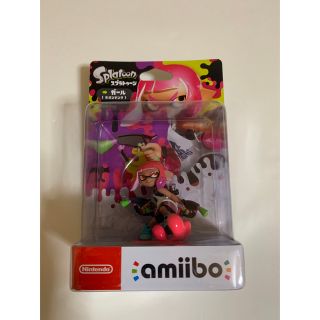 ニンテンドースイッチ(Nintendo Switch)のamiibo　スプラトゥーン　ガール【ネオンピンク】新品未使用(ゲームキャラクター)