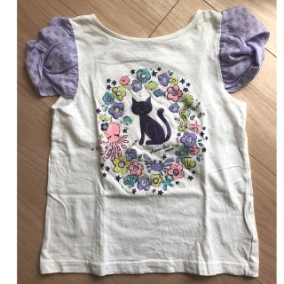 アナスイミニ(ANNA SUI mini)のANNA SUI mini ネコと海の仲間たち袖ねじりTシャツ120～130(Tシャツ/カットソー)