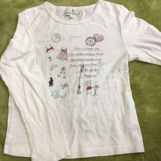 クミキョク(kumikyoku（組曲）)の組曲カットソーTシャツトップス120〜130くもんえんぴつ(Tシャツ/カットソー)