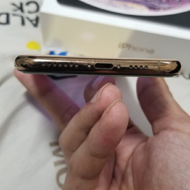 美品 iPhone XS MAX 256GB ゴールド バッテリー98%