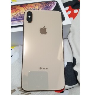 美品 iPhone XS MAX 256GB ゴールド バッテリー98%