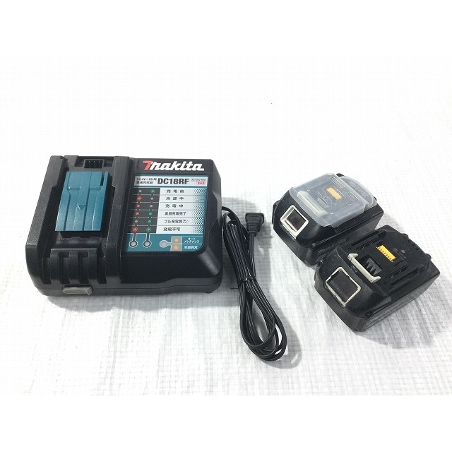 Makita(マキタ)の☆中古品☆makita マキタ 18V 充電式インパクトドライバ TD172D 黄色/イエロー バッテリー2個(6.0Ah 5.0Ah) 充電器 ケース付 70762 自動車/バイクのバイク(工具)の商品写真