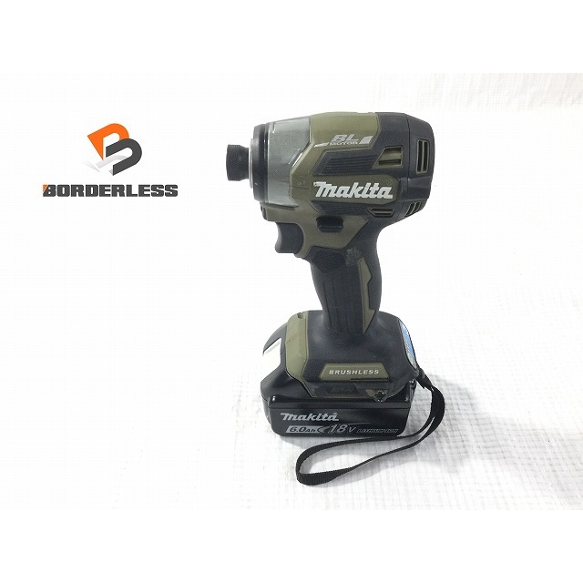 ☆比較的綺麗 最新型☆makita マキタ 18V 充電式インパクトドライバ