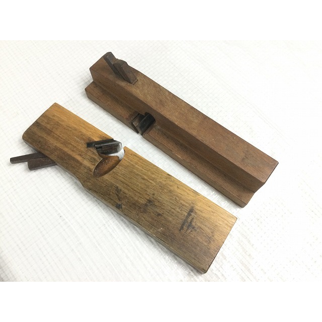 ☆中古品7個セット☆際鉋 3個 片木作里鉋 3個 五徳鉋 1個 特殊鉋 カンナ かんな 大工道具 きわかんな さくりかんな ごとくかんな 70047