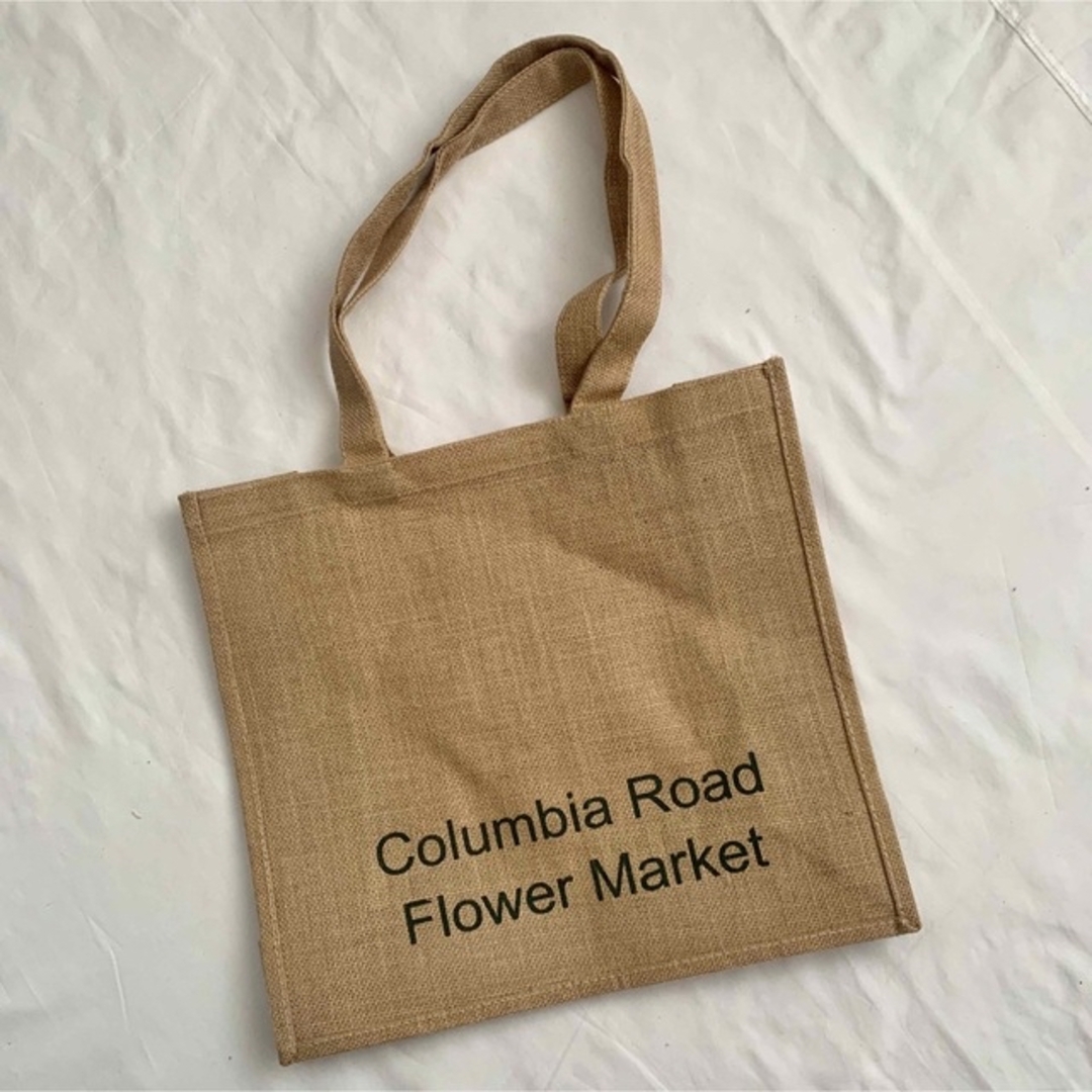 Columbia Road Flower Market ジュートエコバッグ レディースのバッグ(トートバッグ)の商品写真