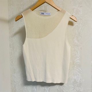 ザラ(ZARA)のZARA トップス(カットソー(半袖/袖なし))