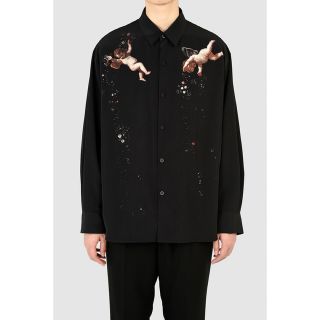 ラッドミュージシャン(LAD MUSICIAN)のDECHINE INKJET ANGEL BIG SHIRT 46(シャツ)