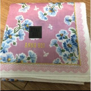 アナスイ(ANNA SUI)のアナスイ  ハンカチ  お花 蝶々(ハンカチ)