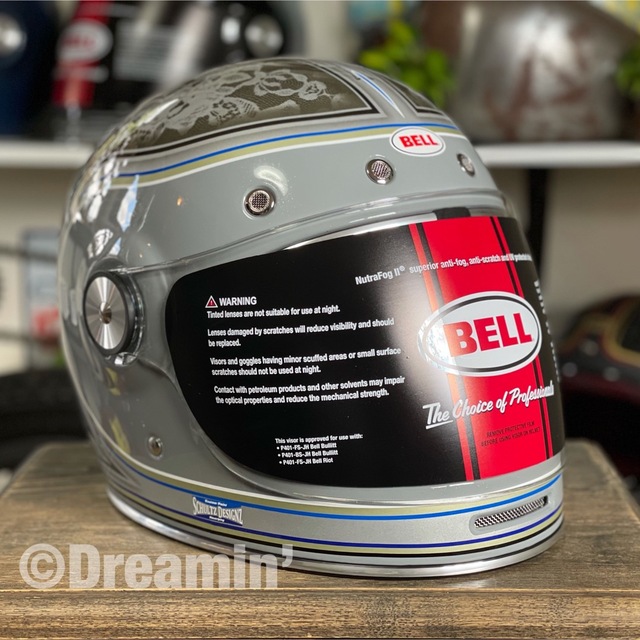 廃盤モデル☆US BELL BULLITT ベル ブリット シルバー/S 箱なし 最新