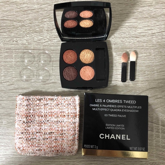 シャネル CHANEL ツイード アイシャドウ 03 箱あり - アイシャドウ