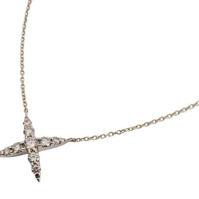 カシケイ ネイキッド ブラウンダイヤモンド/0.5ct クロスネックレス