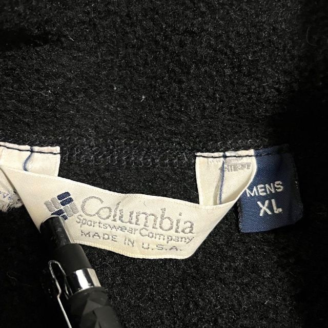 Columbia - USA製 コロンビア☆スナップTフリース ワンポイント Columbia - USA製 コロンビア☆スナップTフリース ワンポイント
