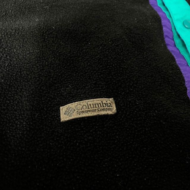 Columbia(コロンビア)のUSA製 コロンビア☆スナップTフリース 古着 90s ゆるだぼ 希少 by2 メンズのジャケット/アウター(ブルゾン)の商品写真