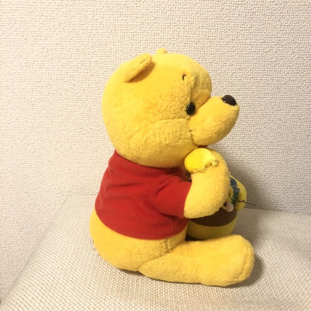 ★未使用品★ディズニー／プーさんぬいぐるみ エンタメ/ホビーのおもちゃ/ぬいぐるみ(ぬいぐるみ)の商品写真