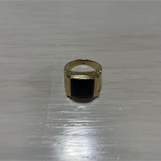 シュプリーム(Supreme)のsupreme onxy ring 14k(リング(指輪))