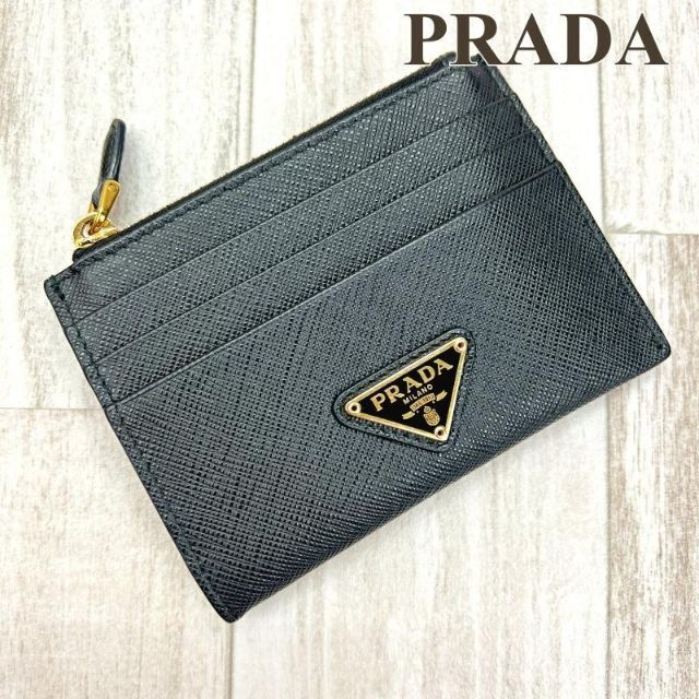 新品　プラダ　PRADA コインケース　ブラック　2MC021