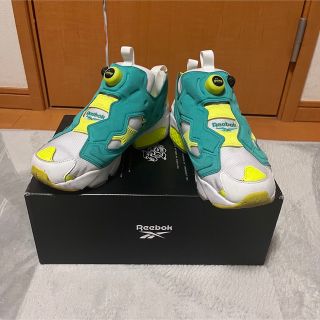 インスタポンプフューリー(INSTAPUMP FURY（Reebok）)の【tama様】専用 リーボックインスタポンプフューリー グリーン(スニーカー)