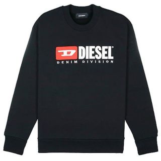 ディーゼル(DIESEL)のDIESEL スウェット L ヴィンテージロゴ　クルーネック　トレーナーブラック(スウェット)