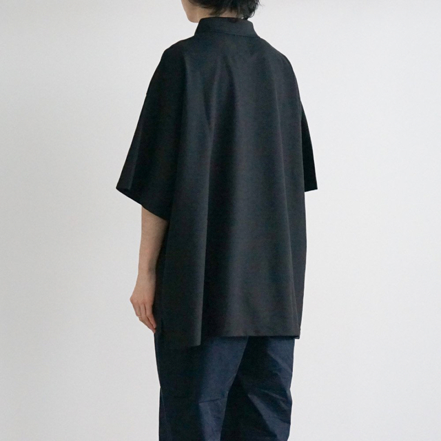 SFC S/S BIG POLO seesee black ennoy エンノイ-