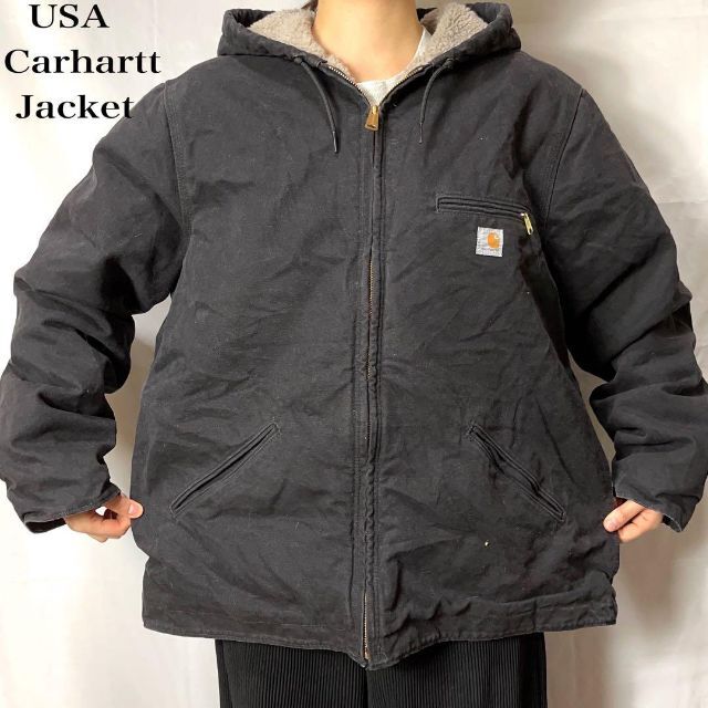 90s Carhartt カーハート ダックスウェット オーバーサイズ ゆるだぼ