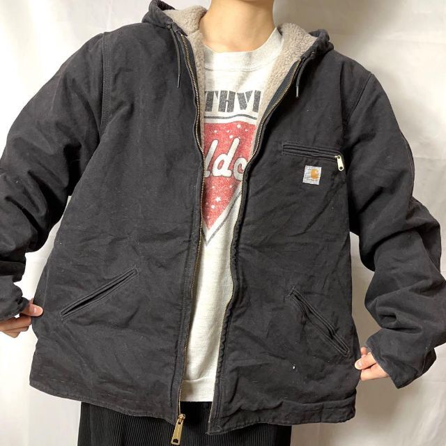 90s Carhartt カーハート ダックスウェット オーバーサイズ ゆるだぼ