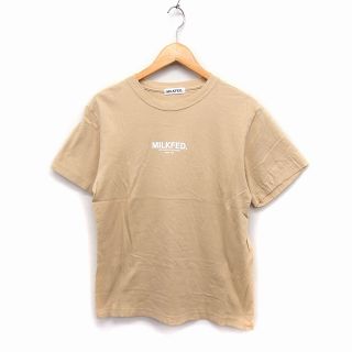 ミルクフェド(MILKFED.)のミルクフェド MILKFED. ロゴ プリント Tシャツ カットソー 半袖 丸首(Tシャツ(半袖/袖なし))