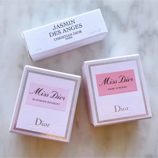 ディオール(Dior)の✳︎未開封✳︎ ミスディオール ローズ＆ローズ ブルーミングブーケ ミニチュア(香水(女性用))