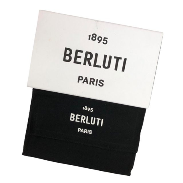 Berluti(ベルルッティ)のベルルッティ イタウバ スクリット ドラペ レザー ロング ジップウォレット ラウンドファスナー 長財布 ウォレット ヴェネチアレザー ブラウン Berluti 横浜BLANC メンズのファッション小物(長財布)の商品写真