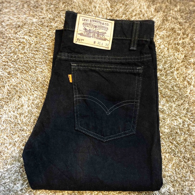 限定商品通販*送料無料 90s Levi´s リーバイス 517 USA製 ブラック