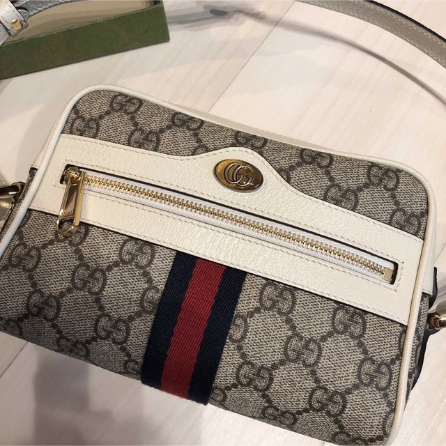 GUCCI オフィディア ウェブ ストライプ付き ミニバッグ 使い勝手の良い