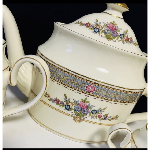 ミントン MINTON PERSIAN ROSE 4人用セット ポット-