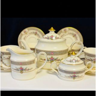 ミントン MINTON PERSIAN ROSE 4人用セット ポット | www