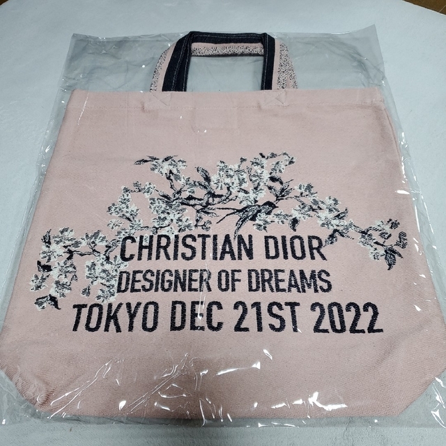 約12㎝素材【新品未開封】Dior展  トートバッグ　展覧会限定グッズ　夢のクチュリエ