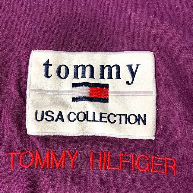 TOMMY HILFIGER(トミーヒルフィガー)のUSA製 トミーヒルフィガー☆スウェット 古着90sトレーナー ゆるだぼ ca2 メンズのトップス(スウェット)の商品写真