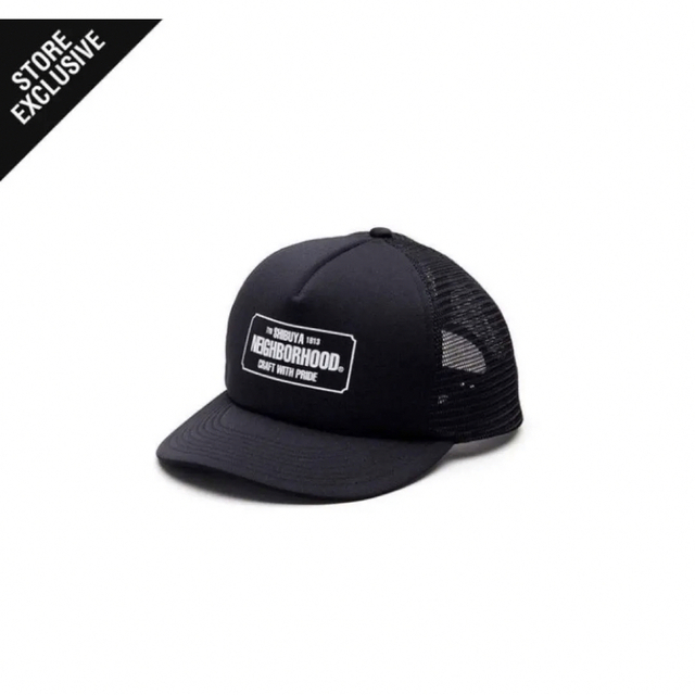 NEIGHBORHOOD 渋谷限定 NH MESH CAP BLACKキャップ