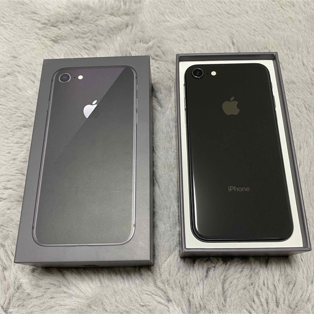 iPhoneApple iPhone8 スペースグレイ　256GB