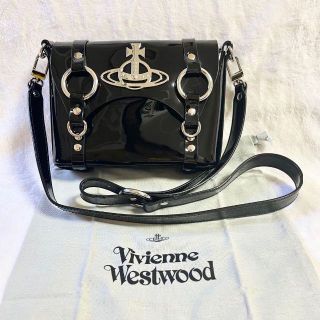 日本代理店正規品 断捨離！Vivienne Westwood レザー ショルダーバッグ