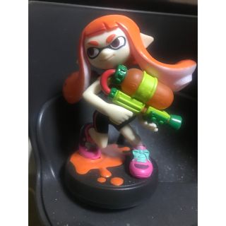 amiibo スプラトゥーン イカガール(オレンジ)(ゲームキャラクター)