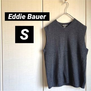 エディーバウアー(Eddie Bauer)の90s Eddie Bauer エディーバウアー　ニットベスト　毛100%(ニット/セーター)