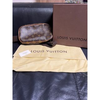 ルイヴィトン(LOUIS VUITTON)のヴィトン ポシェットガンジュ ユニセックス 美品 廃盤(ボディーバッグ)