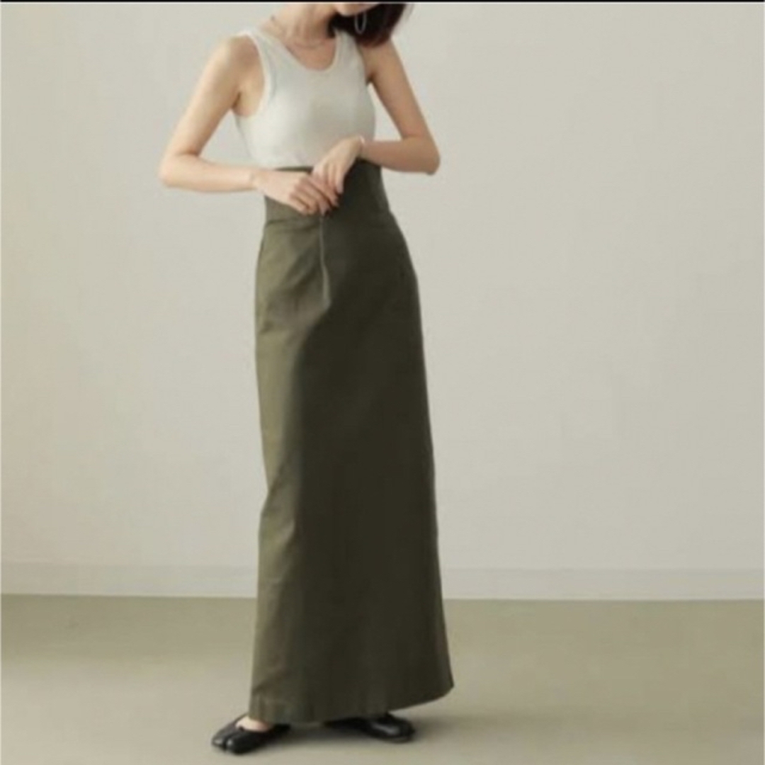 louren high waist pencil skirt